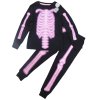 GX448: Kids Glow In The Dark Skeleton Pyjama (1-12 Years)